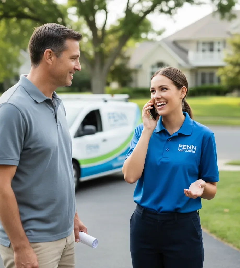 Fenn Pest Control customer support in Evans City